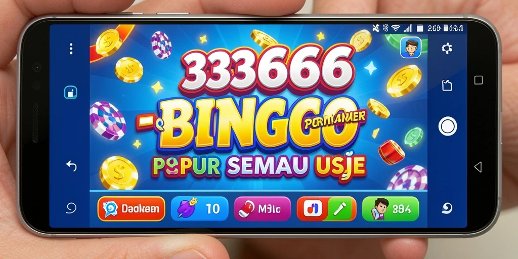 Tampilan gameplay Bingo yang seru di 333666.