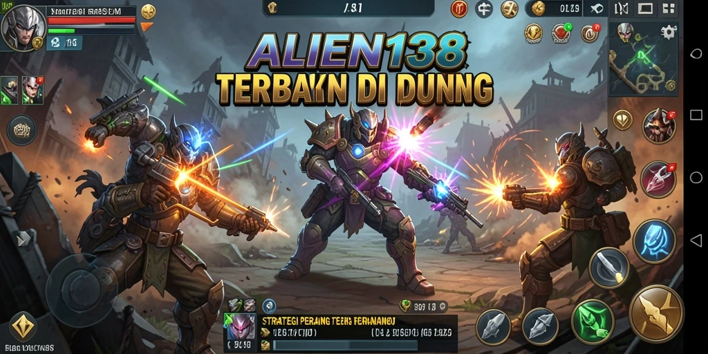 Tampilan gameplay seru dan strategi hebat di ALIEN138.