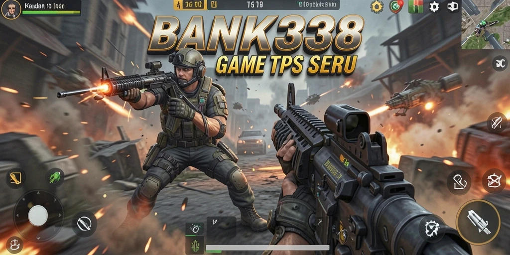 Gameplay mendebarkan dari BANK338 dengan aksi TPS yang seru.
