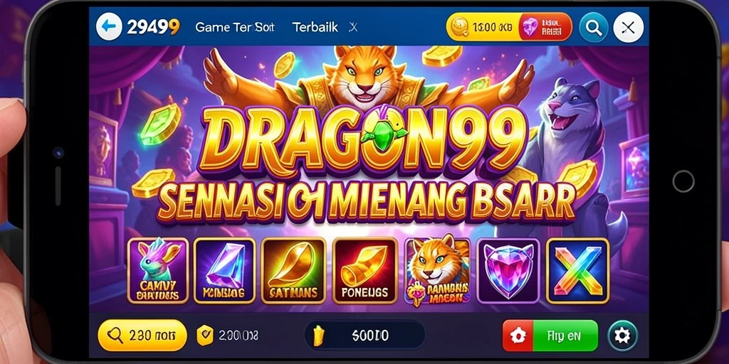 Tampilan gameplay DRAGON99 yang seru dan menarik.