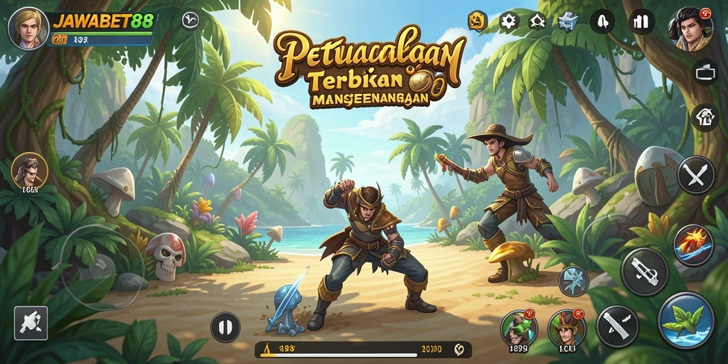 Tampilan seru dari gameplay JAWABET88 yang memukau.