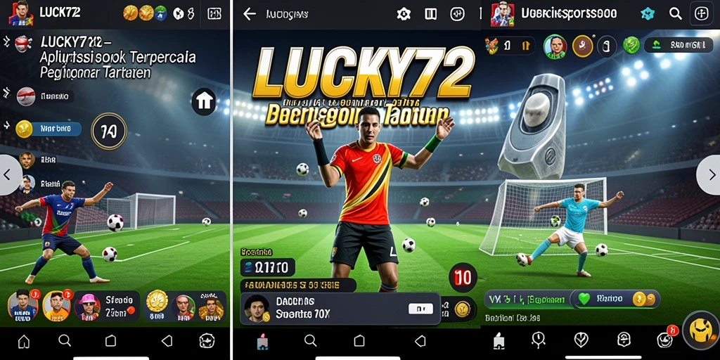 Tampilan gameplay LUCKY72 yang menarik dan interaktif.