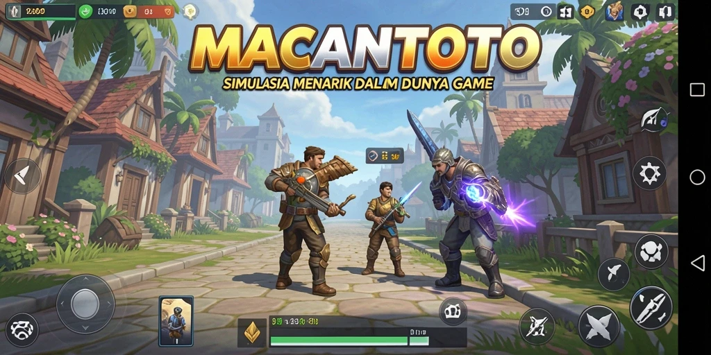 Tampilan gameplay dari MACANTOTO yang menarik dan imersif.