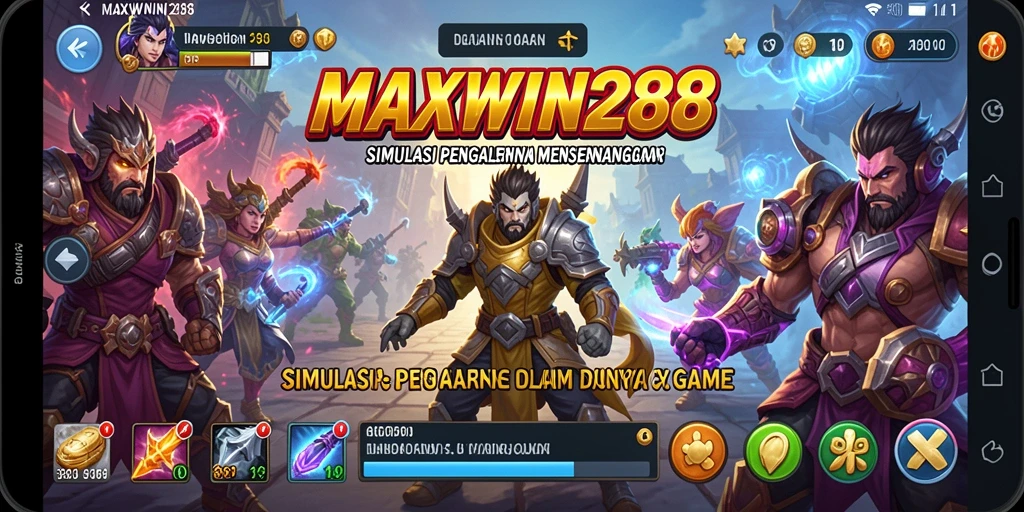 Tampilan gameplay menarik dalam MAXWIN288 yang penuh tantangan.