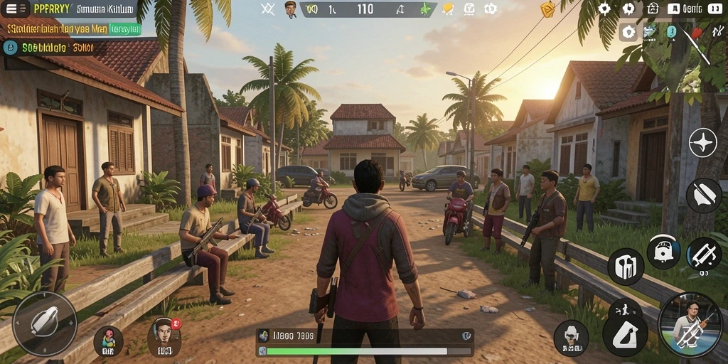 Tangkapan layar PPRRYY menampilkan gameplay simulasi yang menarik.