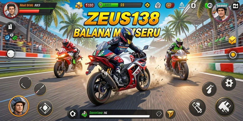 Gameplay seru balapan motor di ZEUS138 yang mendebarkan.